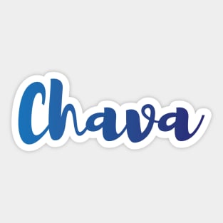 Chava Sticker